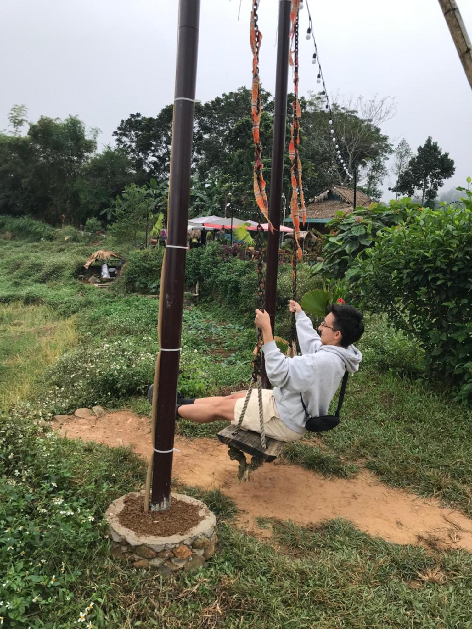 Oh Pu Luong Homestay Huong Ba Thuoc 외부 사진
