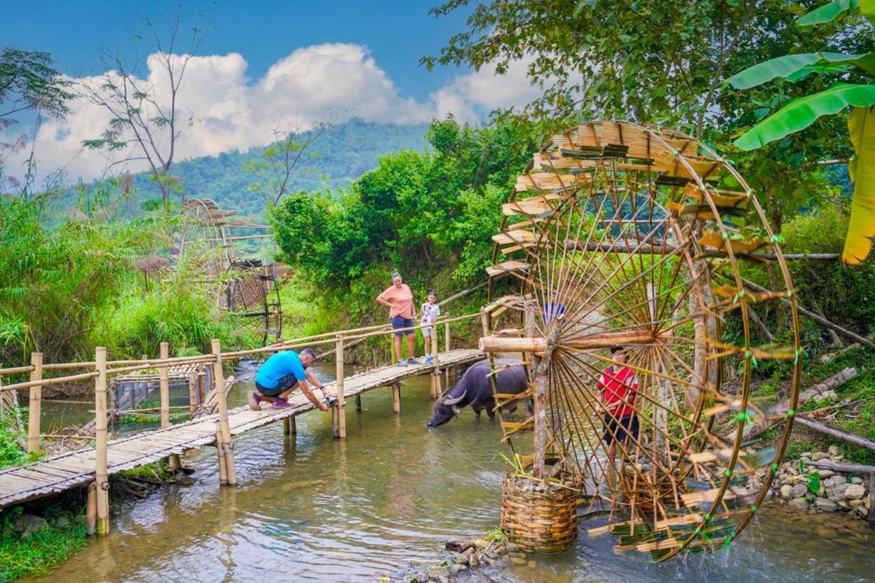 Oh Pu Luong Homestay Huong Ba Thuoc 외부 사진