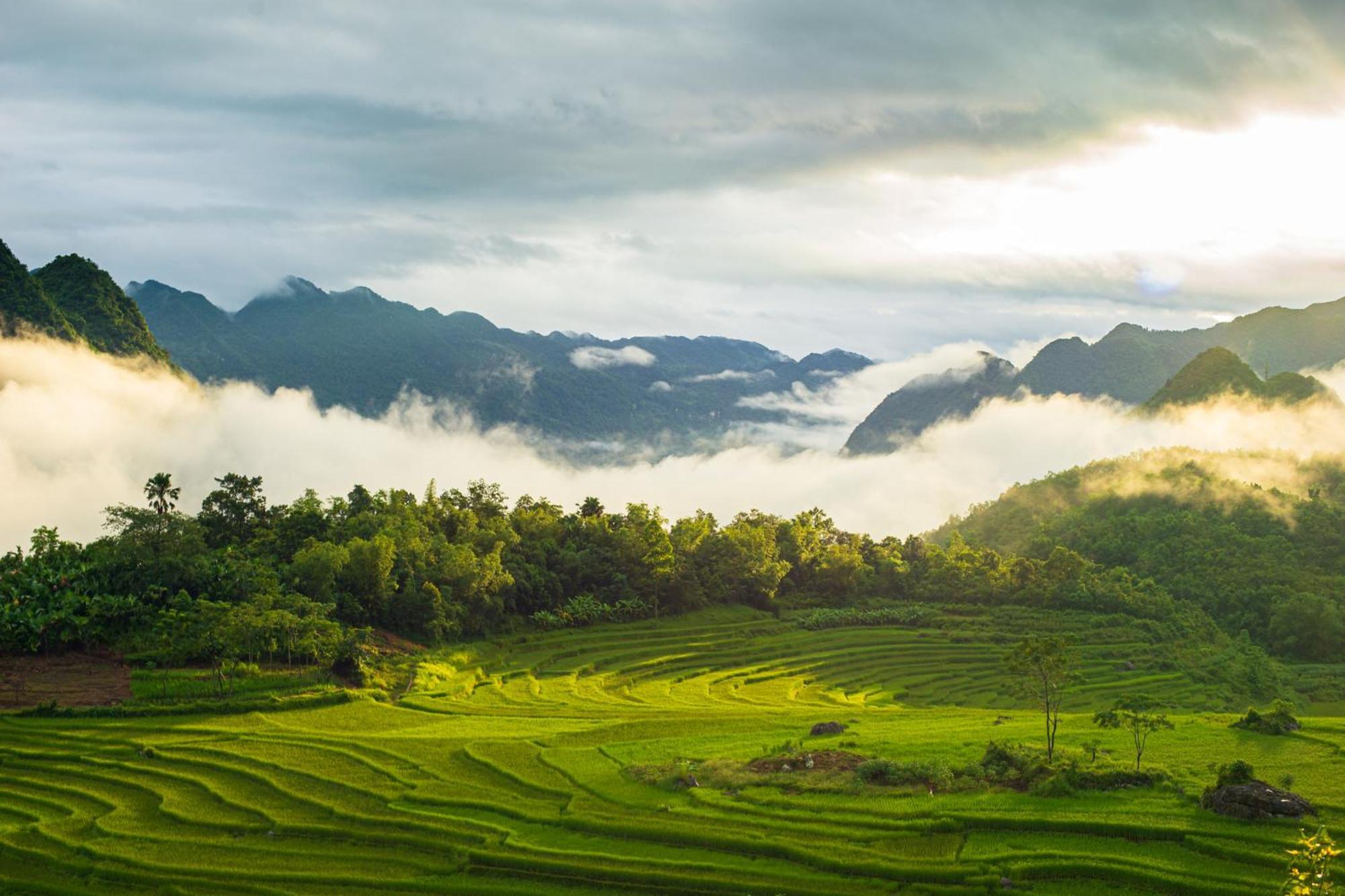 Oh Pu Luong Homestay Huong Ba Thuoc 외부 사진